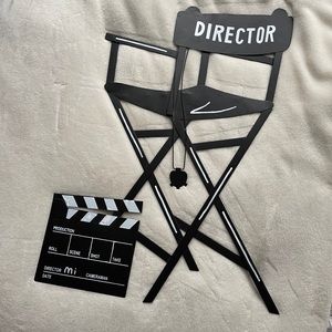 Metal Director Seat wall decor